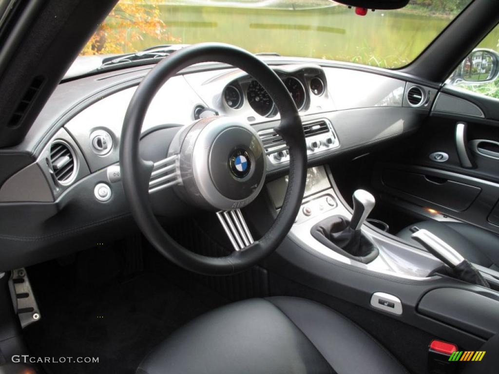 Black Interior 2003 BMW Z8 Roadster Photo #38758916