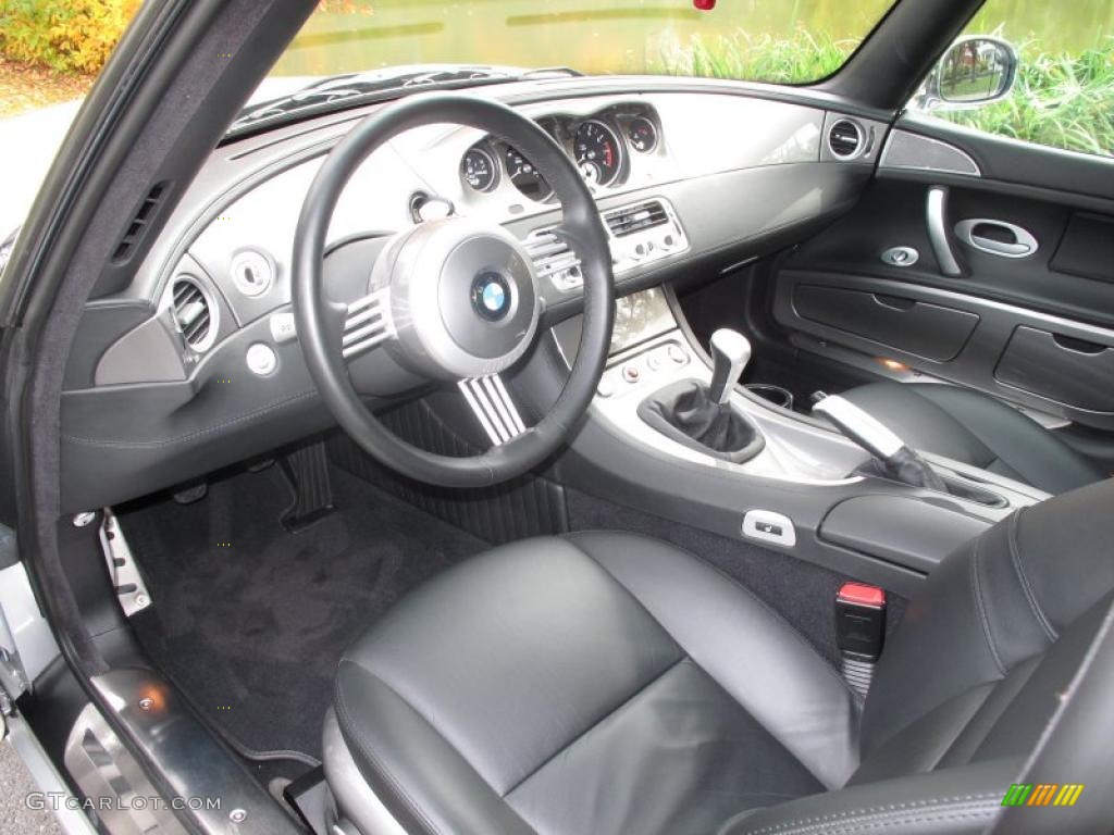 Black Interior 2003 BMW Z8 Roadster Photo #38758932