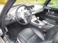 Black 2003 BMW Z8 Roadster Interior Color