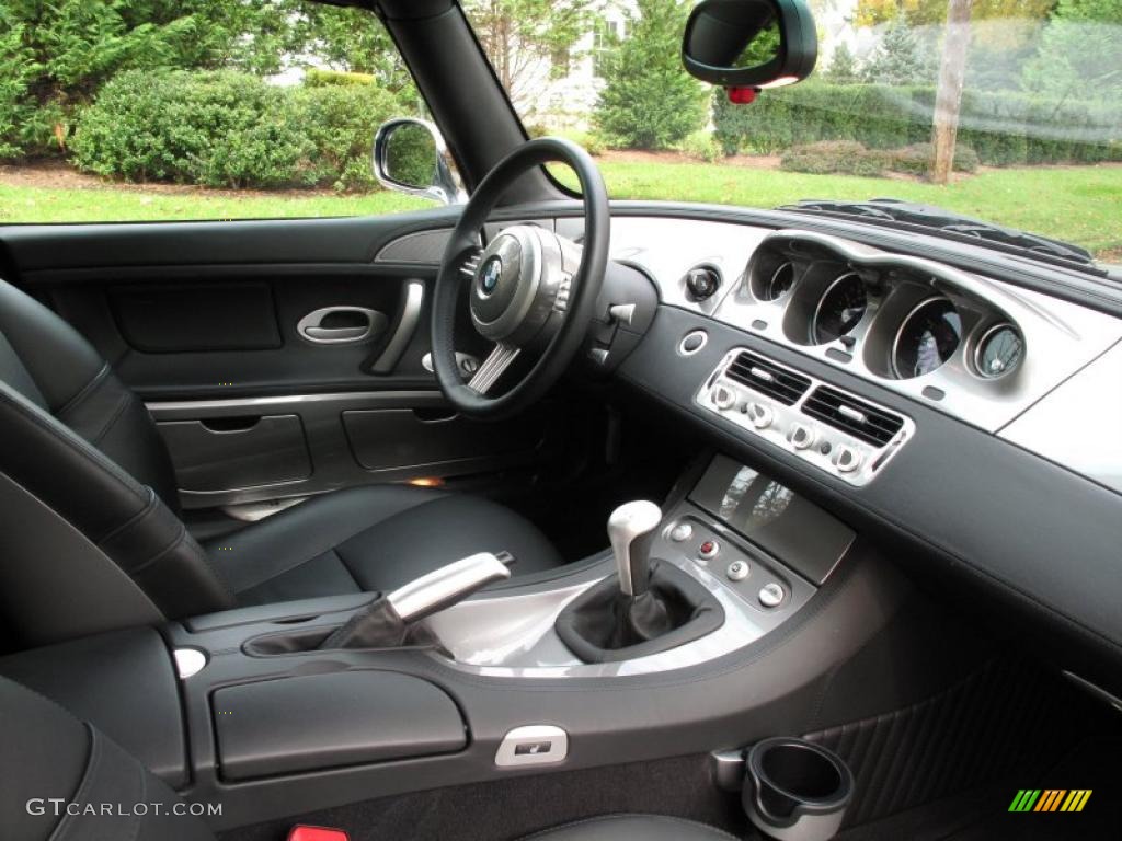 Black Interior 2003 BMW Z8 Roadster Photo #38759004