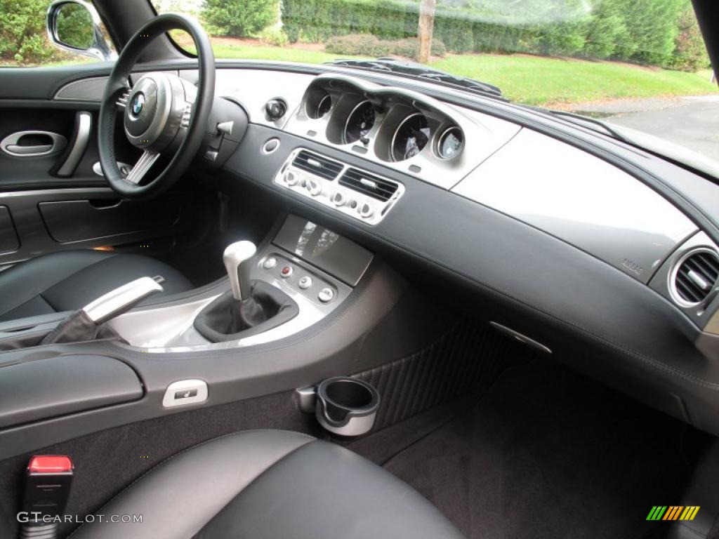 2003 BMW Z8 Roadster Black Dashboard Photo #38759020