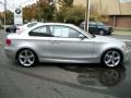 2008 Titanium Silver Metallic BMW 1 Series 135i Coupe  photo #4