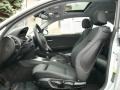 Black 2008 BMW 1 Series 135i Coupe Interior Color