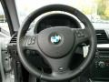 Black 2008 BMW 1 Series 135i Coupe Steering Wheel