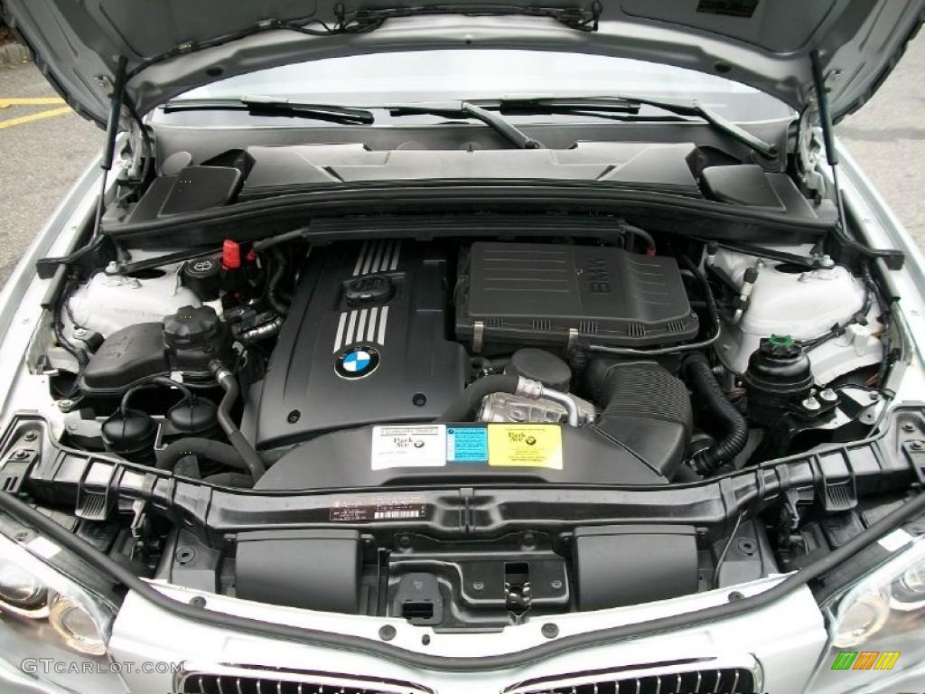 2008 BMW 1 Series 135i Coupe 3.0 Liter Twin-Turbocharged DOHC 24-Valve VVT Inline 6 Cylinder Engine Photo #38759544