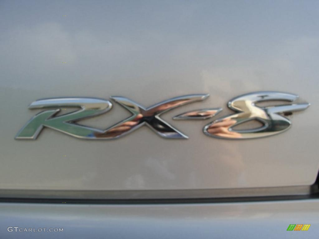 2008 RX-8 Sport - Sunlight Silver Metallic / Black photo #19