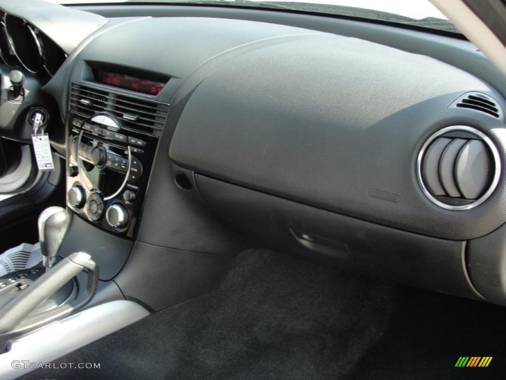 2008 RX-8 Sport - Sunlight Silver Metallic / Black photo #24