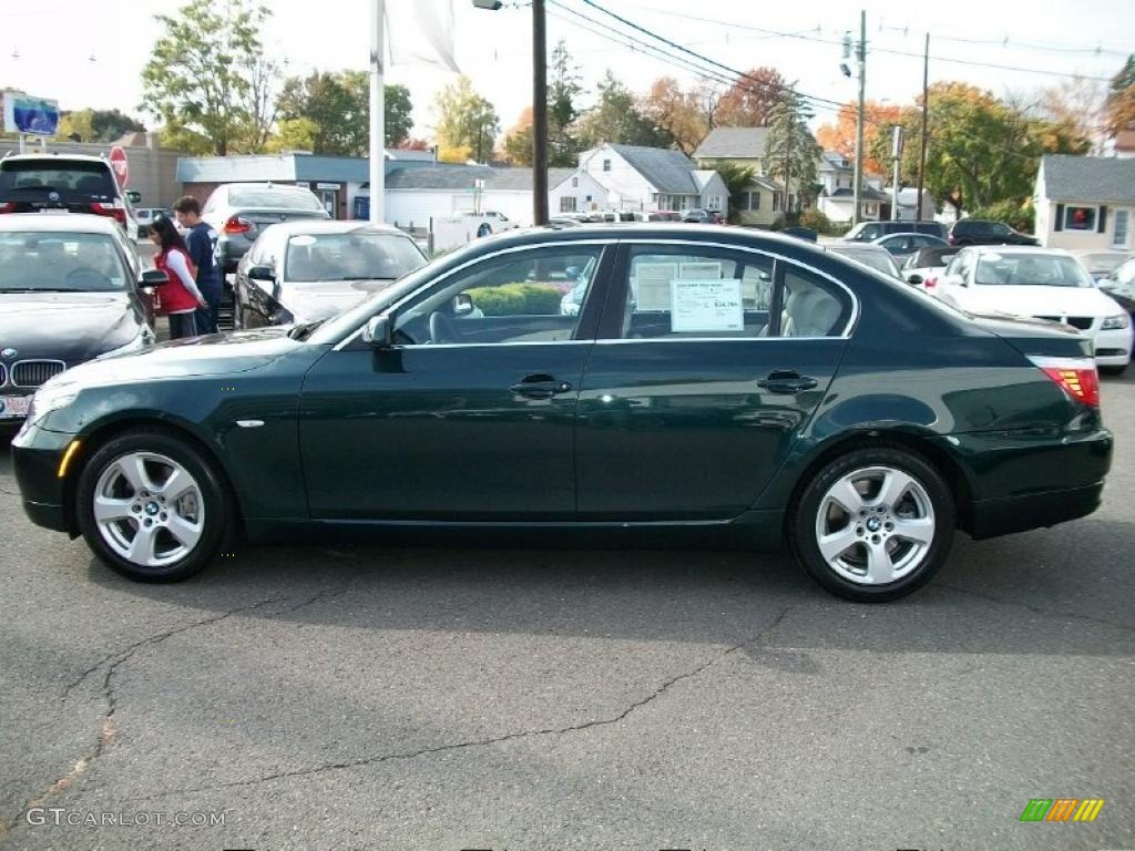 Deep Green Metallic 2008 BMW 5 Series 535xi Sedan Exterior Photo #38761984
