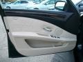 Cream Beige Dakota Leather Door Panel Photo for 2008 BMW 5 Series #38762000