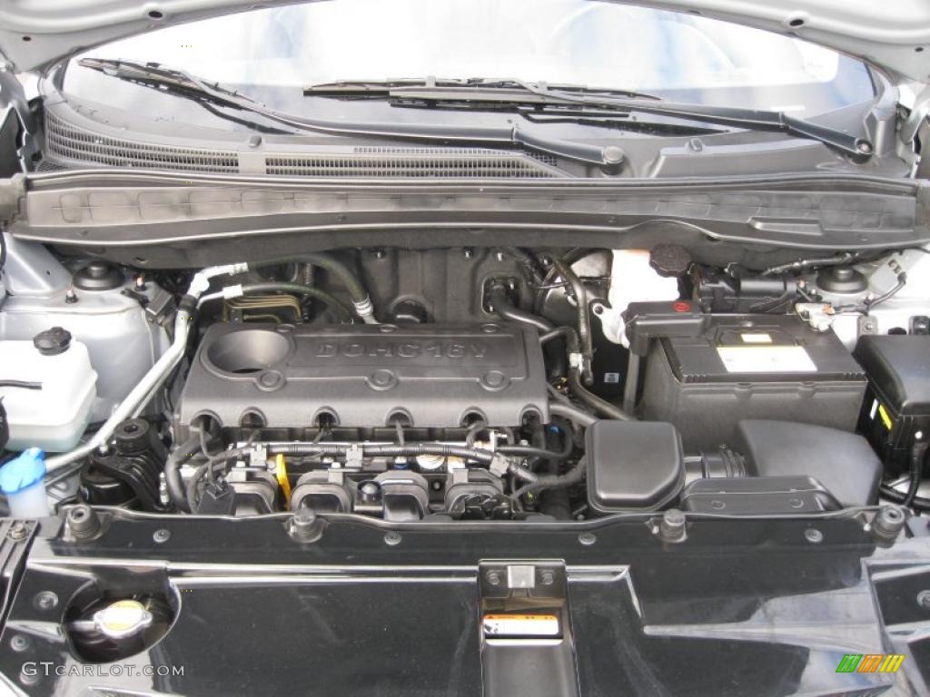 2010 Hyundai Tucson Limited AWD 2.4 Liter DOHC 16-Valve CVVT 4 Cylinder Engine Photo #38762256