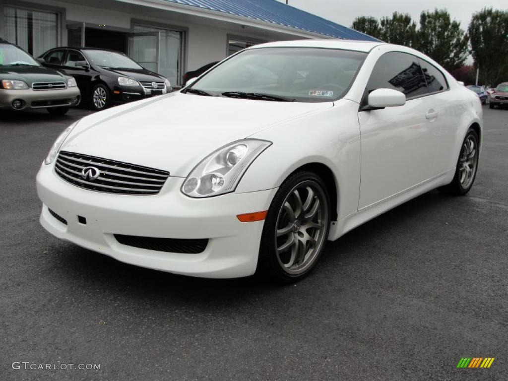 Ivory White Pearl 2006 Infiniti G 35 Coupe Exterior Photo #38762836