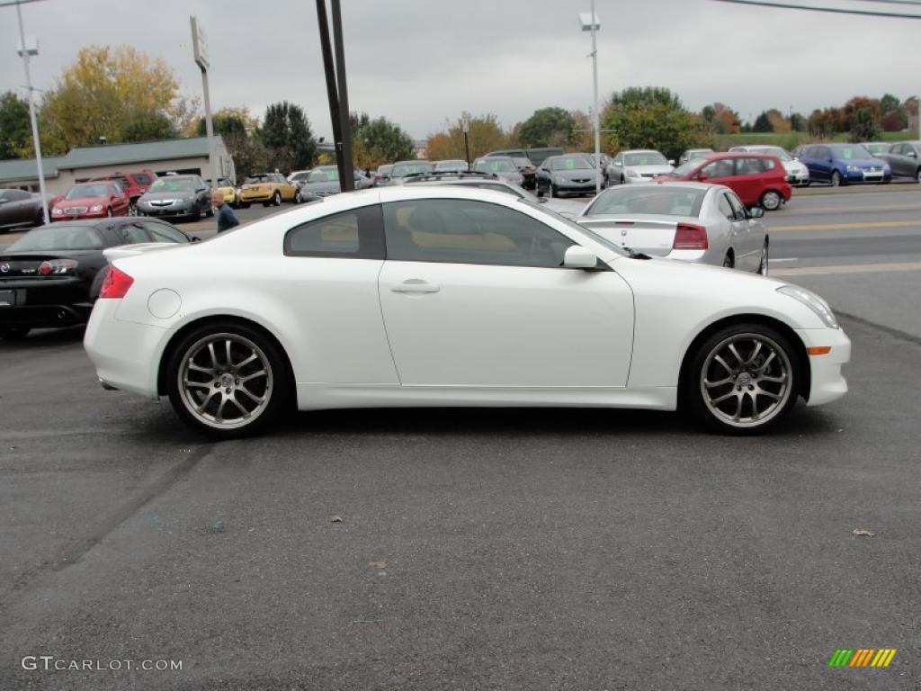 Ivory White Pearl 2006 Infiniti G 35 Coupe Exterior Photo #38762880