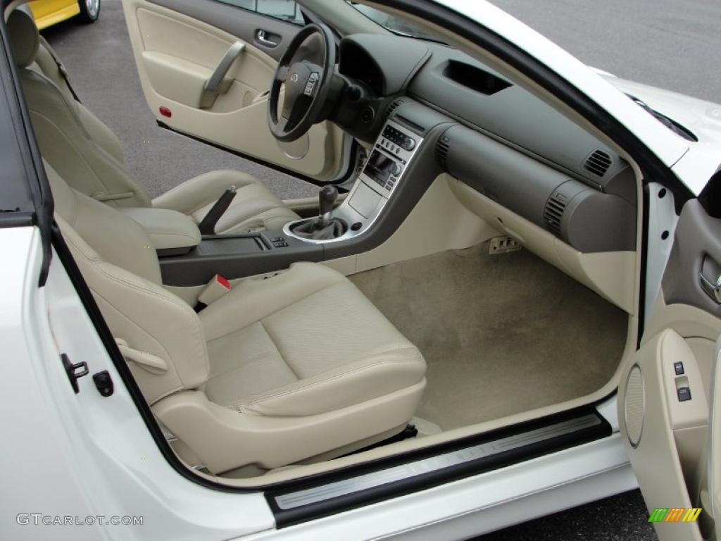 Wheat Interior 2006 Infiniti G 35 Coupe Photo #38762900