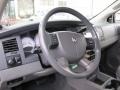 Medium Slate Gray 2005 Dodge Durango Limited 4x4 Steering Wheel