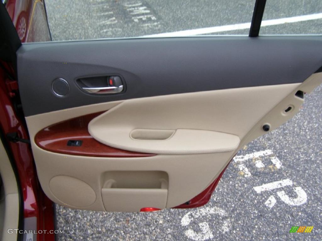 2006 Lexus GS 300 Cashmere Door Panel Photo #38763672