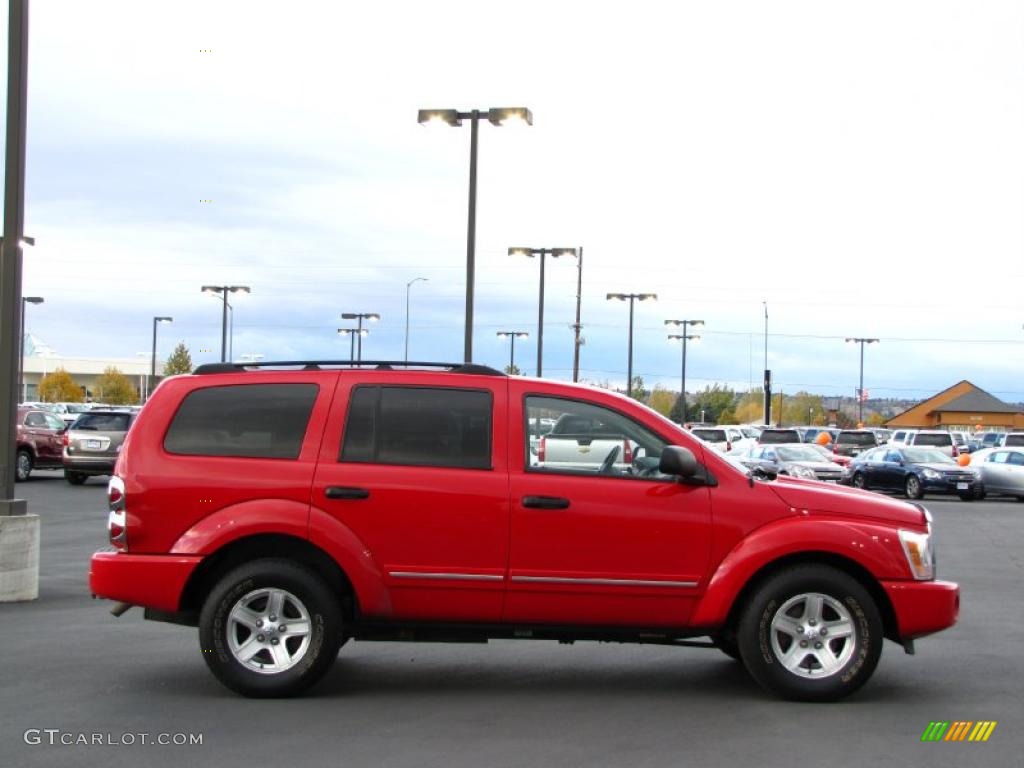 Flame Red 2005 Dodge Durango Limited 4x4 Exterior Photo #38763680
