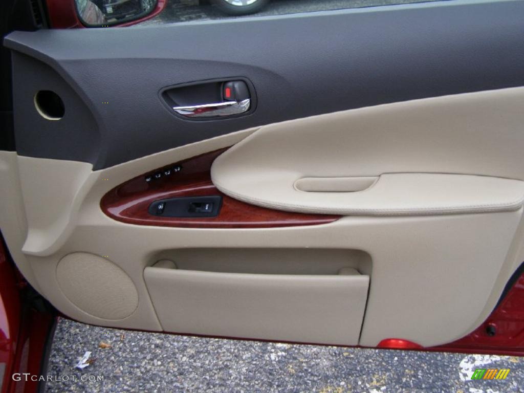 2006 Lexus GS 300 Cashmere Door Panel Photo #38763736