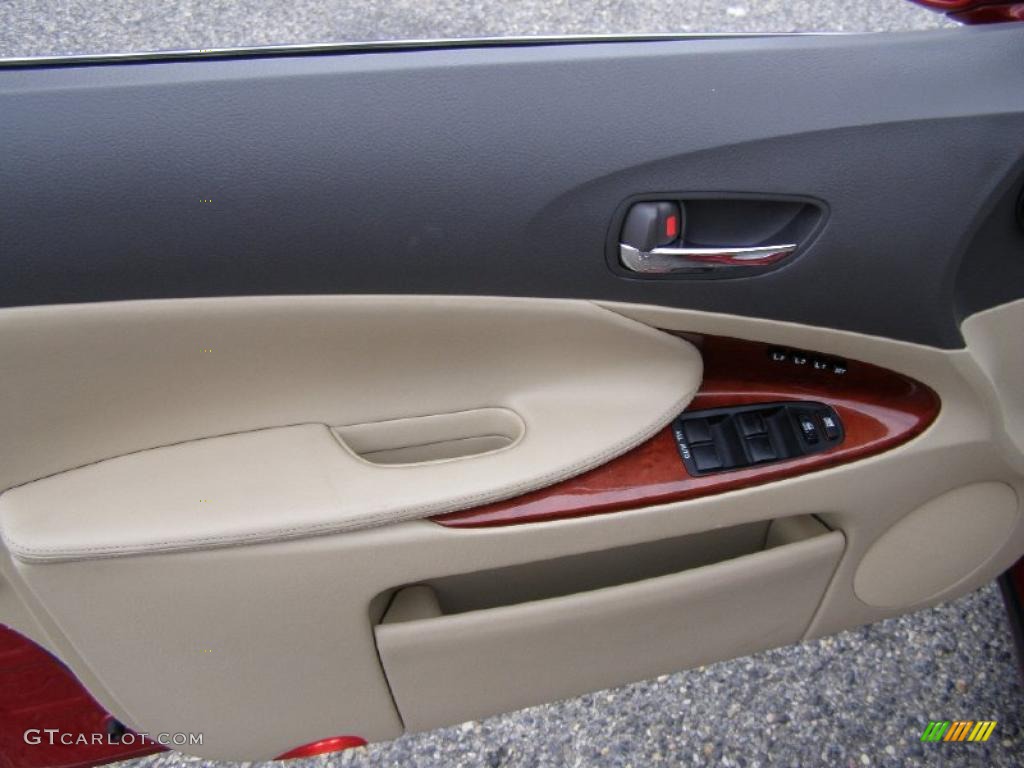 2006 Lexus GS 300 Cashmere Door Panel Photo #38763844