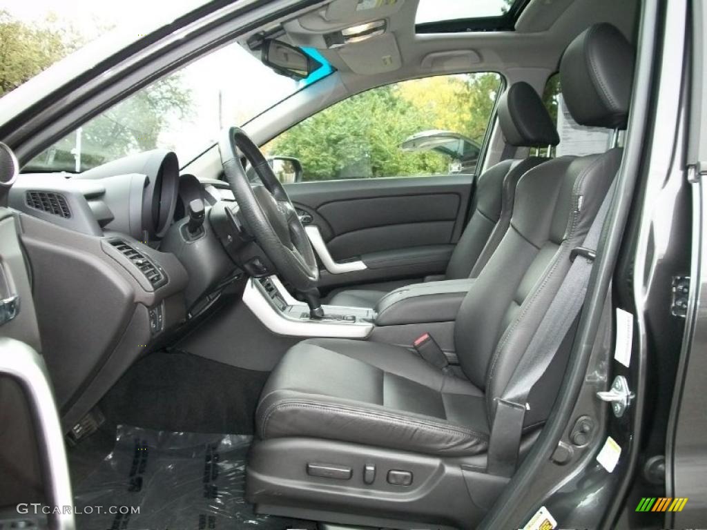 Ebony Interior 2010 Acura RDX SH-AWD Technology Photo #38763976