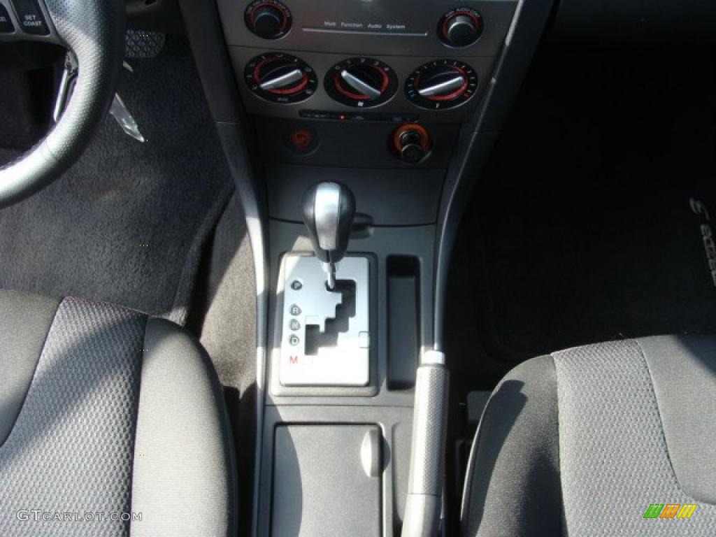 2008 MAZDA3 s Touring Hatchback - Galaxy Gray Mica / Black photo #12