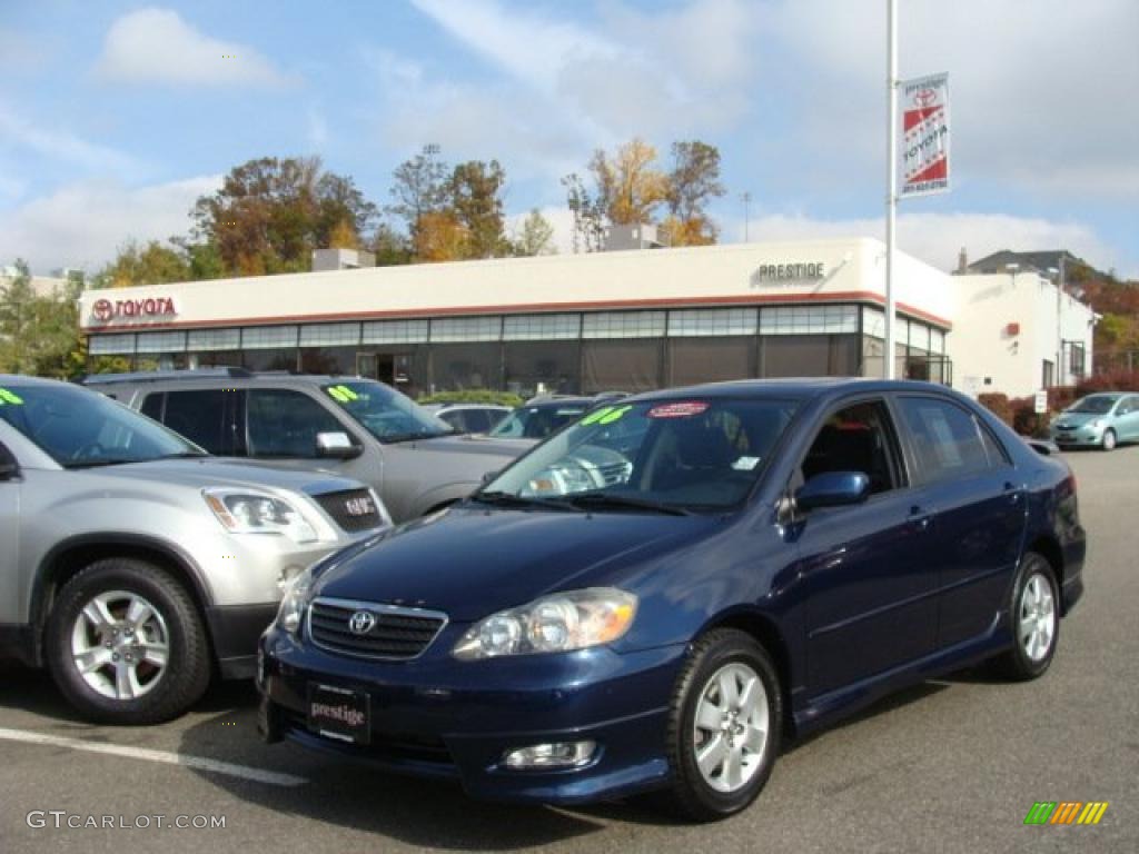 2006 Corolla S - Indigo Ink Pearl / Dark Charcoal photo #1