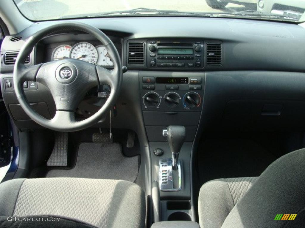 2006 Corolla S - Indigo Ink Pearl / Dark Charcoal photo #9