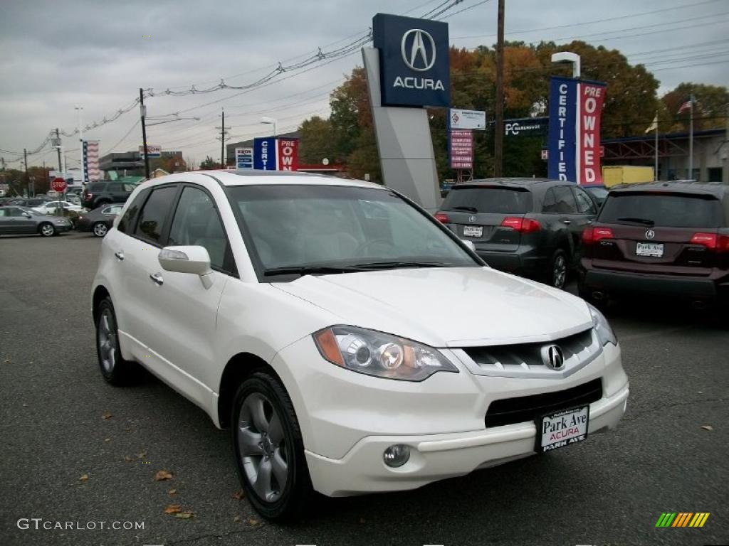 2008 RDX Technology - White Diamond Pearl / Taupe photo #1