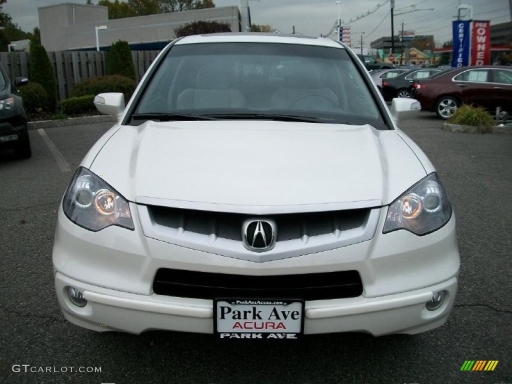 2008 RDX Technology - White Diamond Pearl / Taupe photo #8