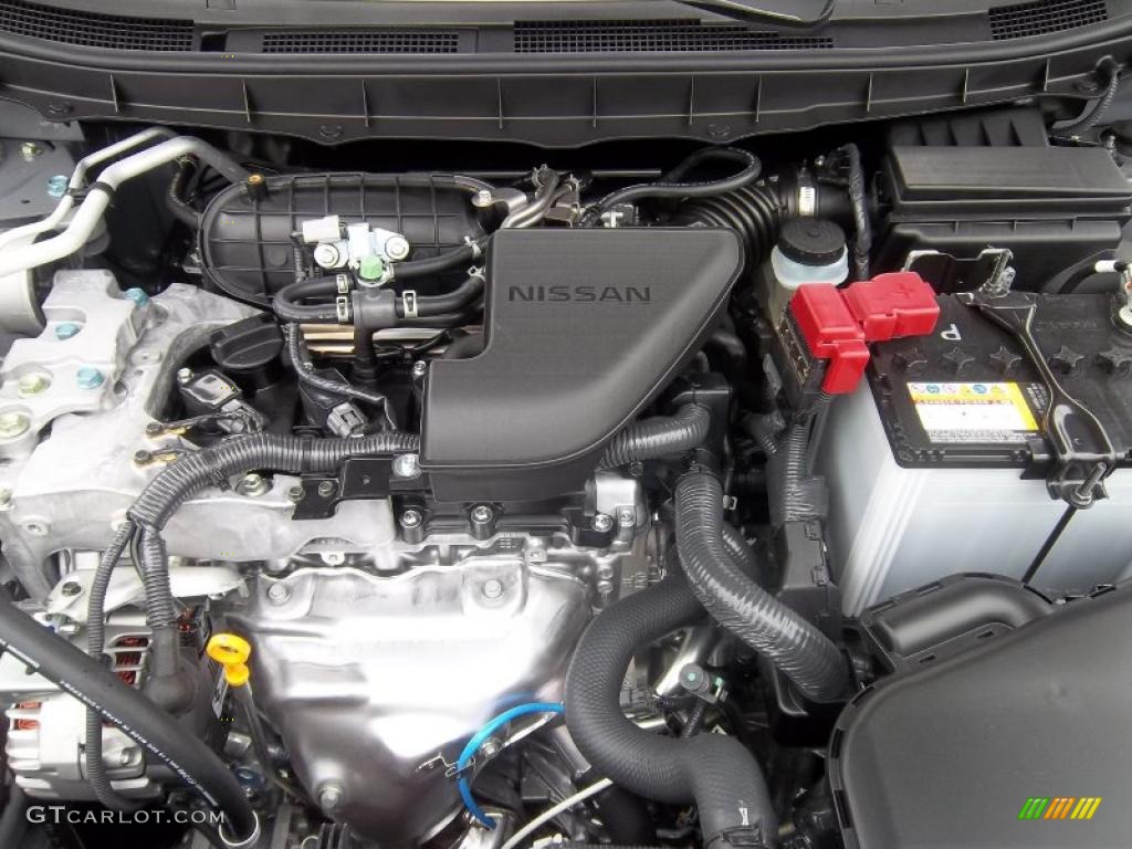 2011 Nissan Rogue S AWD 2.5 Liter DOHC 16-Valve CVTCS 4 Cylinder Engine Photo #38765945