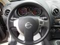 2011 Nissan Rogue Gray Interior Steering Wheel Photo