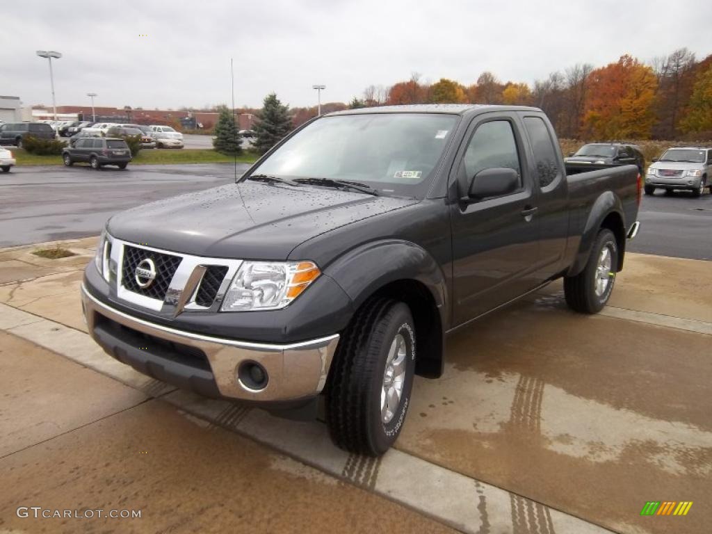 Night Armor Metallic 2011 Nissan Frontier SV V6 King Cab 4x4 Exterior Photo #38766599