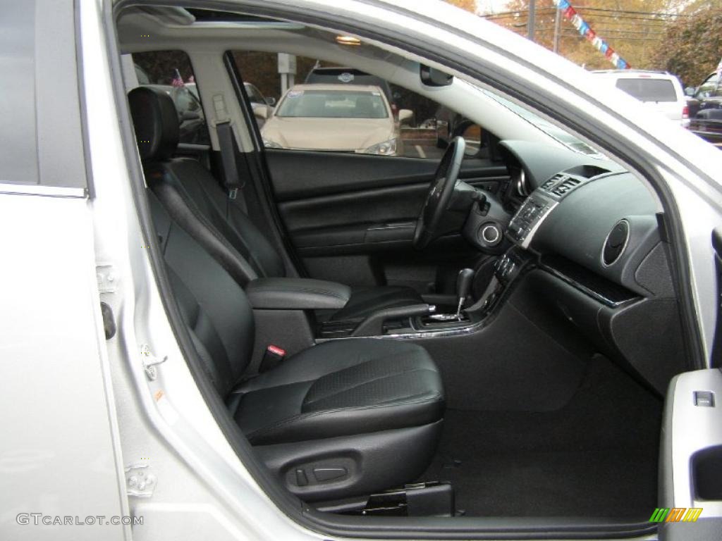 Black Interior 2009 Mazda MAZDA6 s Grand Touring Photo #38766901