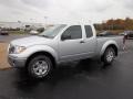 2011 Radiant Silver Metallic Nissan Frontier SV V6 King Cab 4x4  photo #2