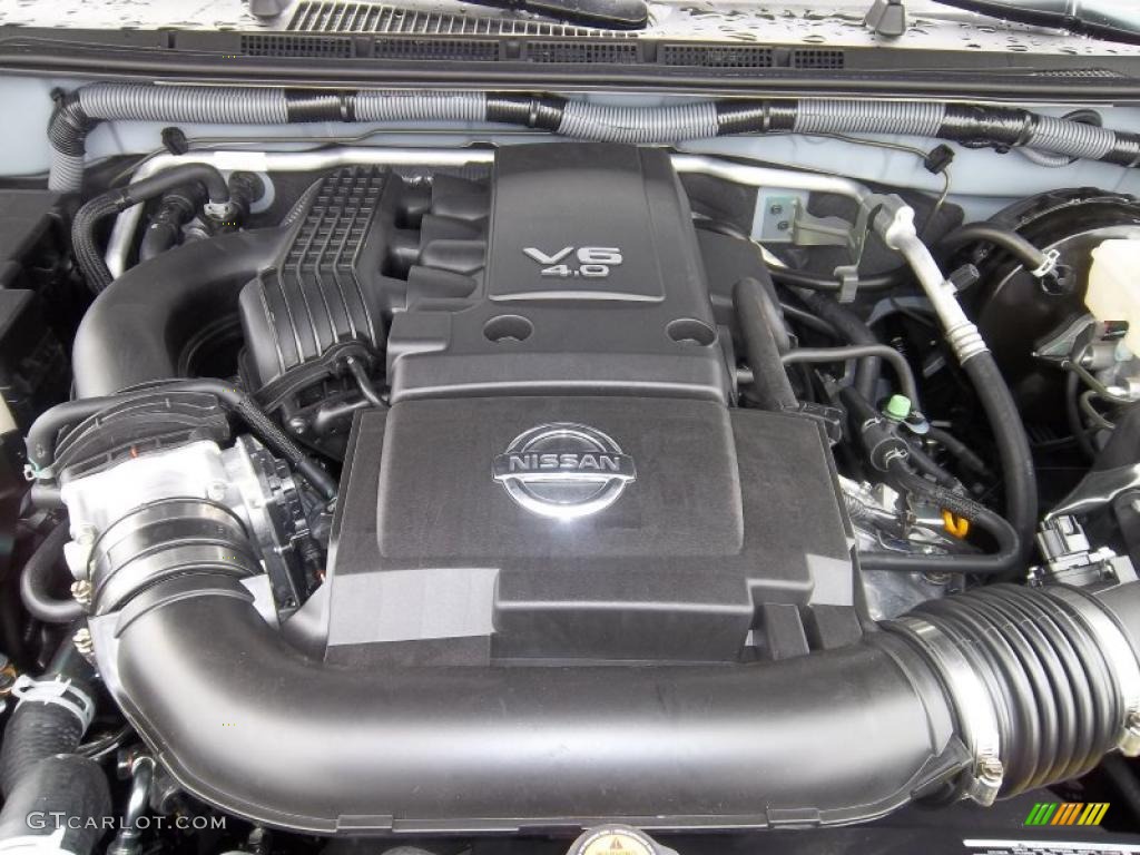 2011 Nissan Frontier SV V6 King Cab 4x4 4.0 Liter DOHC 24-Valve CVTCS V6 Engine Photo #38767155