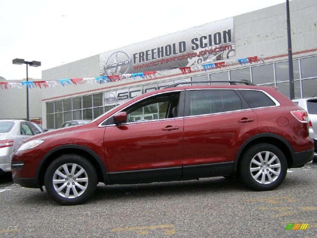 2008 CX-9 Touring AWD - Copper Red Mica / Sand photo #4