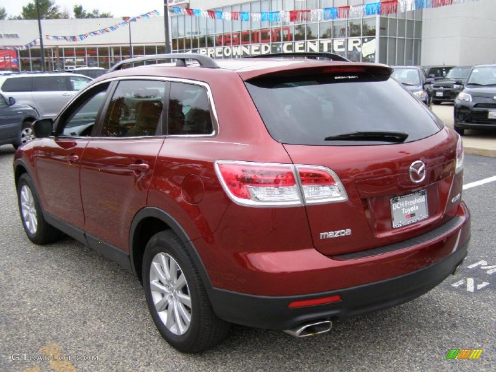 2008 CX-9 Touring AWD - Copper Red Mica / Sand photo #6