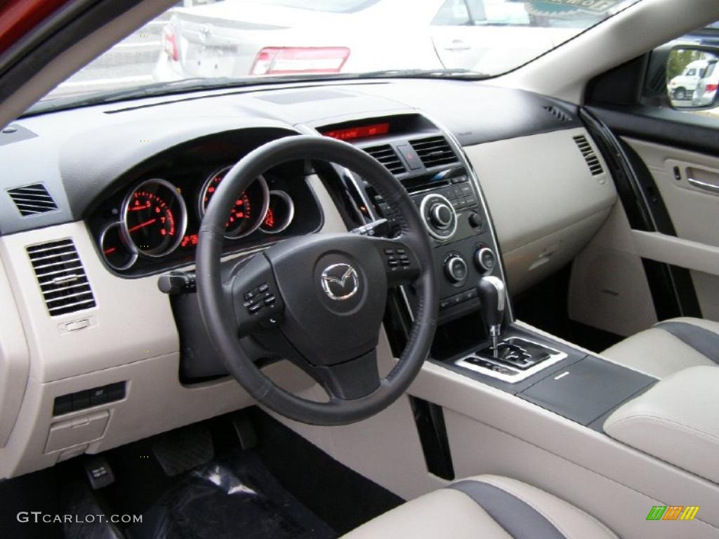 2008 CX-9 Touring AWD - Copper Red Mica / Sand photo #17