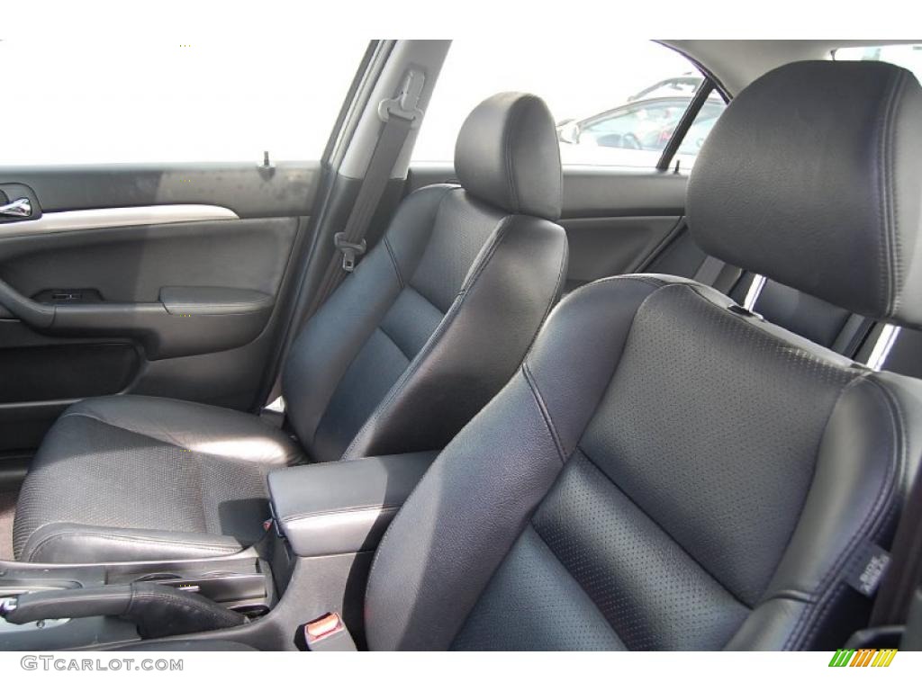 2008 TSX Sedan - Carbon Gray Pearl / Ebony photo #5