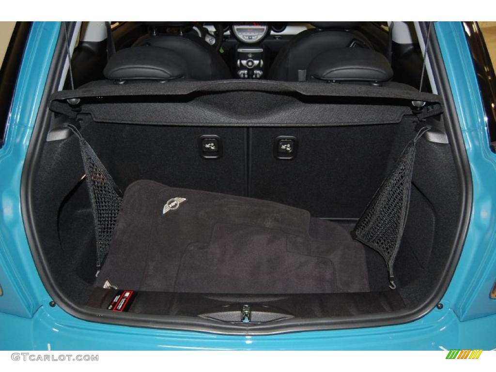 2008 Cooper Hardtop - Oxygen Blue / Grey/Black photo #9
