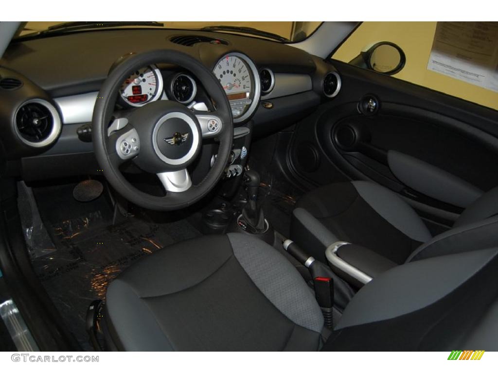 2008 Cooper Hardtop - Oxygen Blue / Grey/Black photo #18