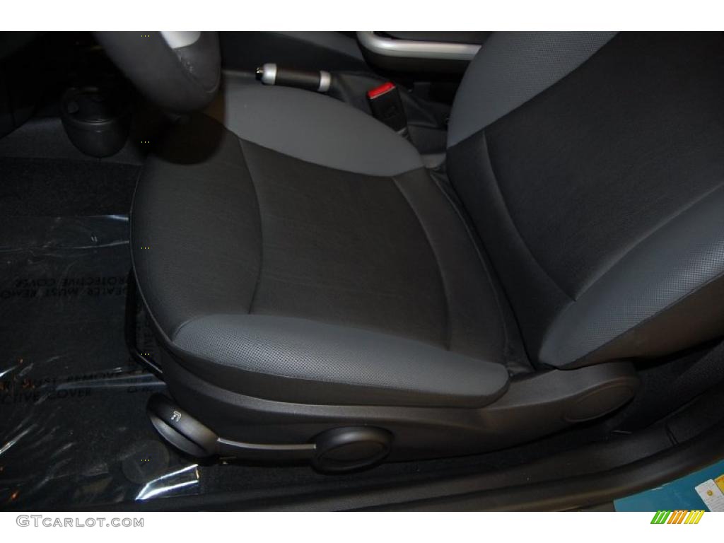 2008 Cooper Hardtop - Oxygen Blue / Grey/Black photo #21