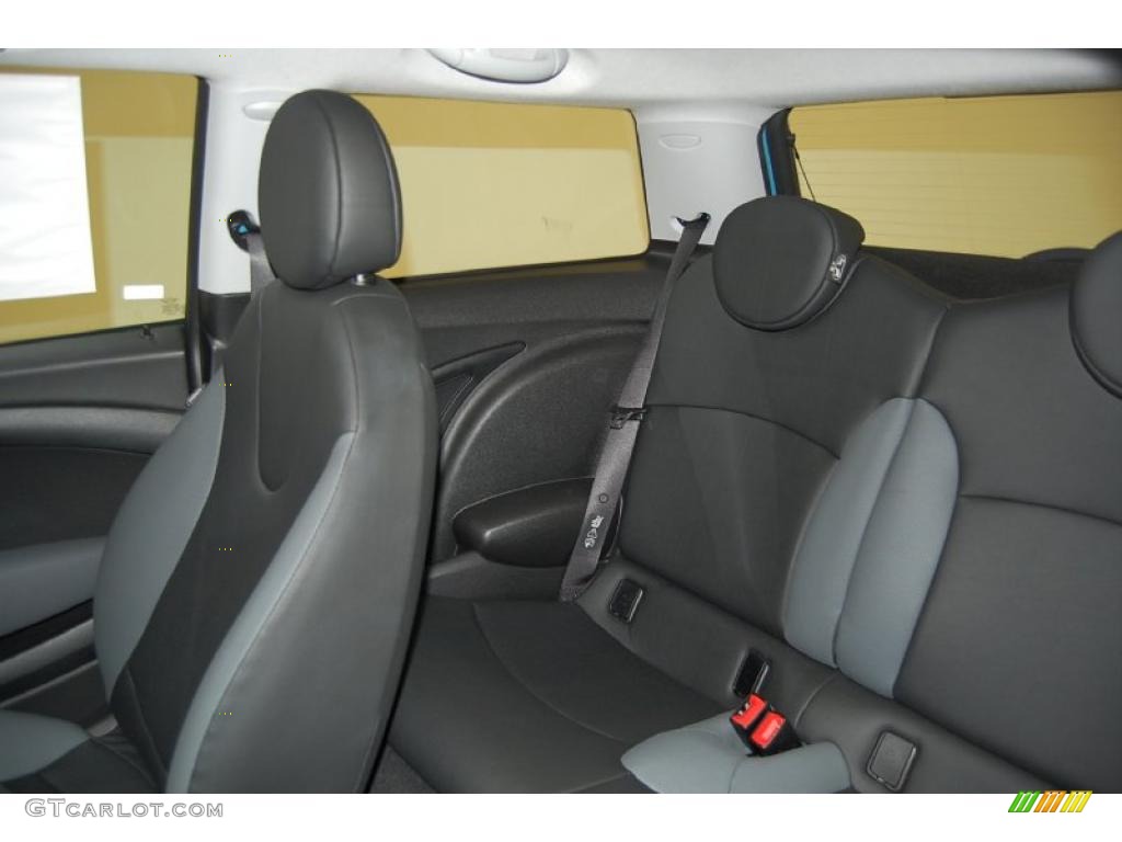 2008 Cooper Hardtop - Oxygen Blue / Grey/Black photo #24