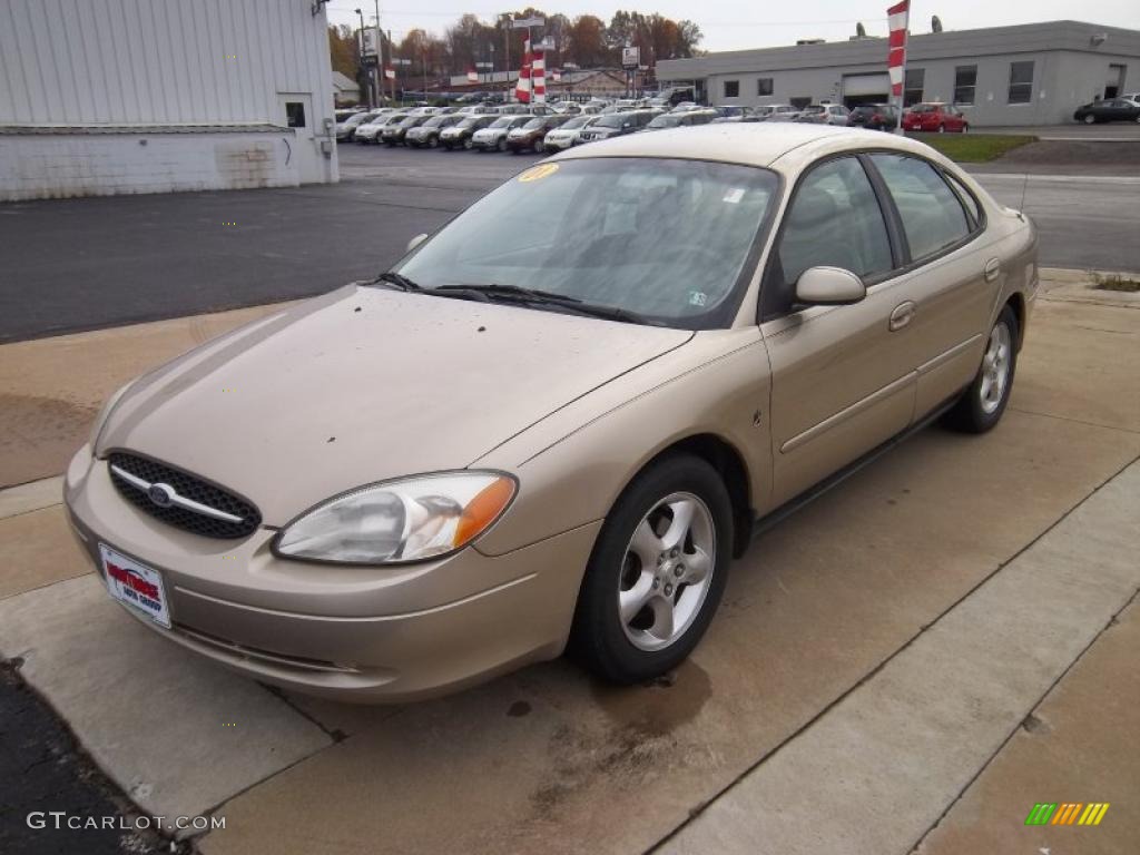Harvest Gold Metallic 2001 Ford Taurus SES Exterior Photo #38768735