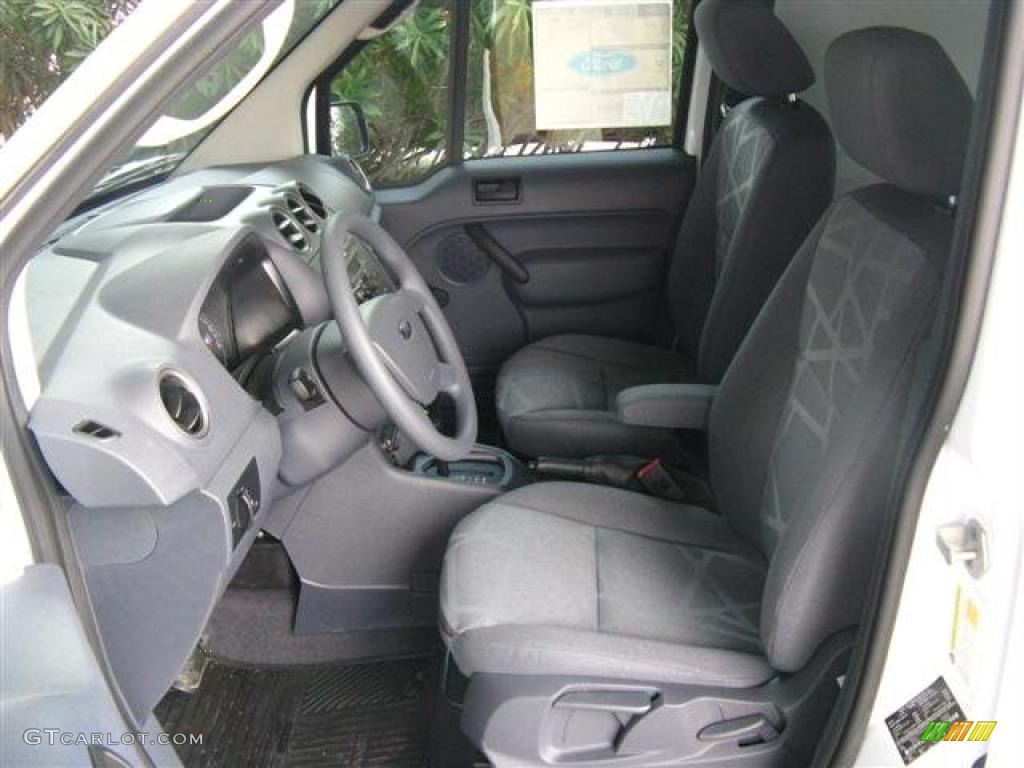 Dark Gray Interior 2010 Ford Transit Connect XL Cargo Van Photo #38769026