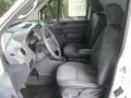 Dark Gray 2010 Ford Transit Connect XL Cargo Van Interior Color