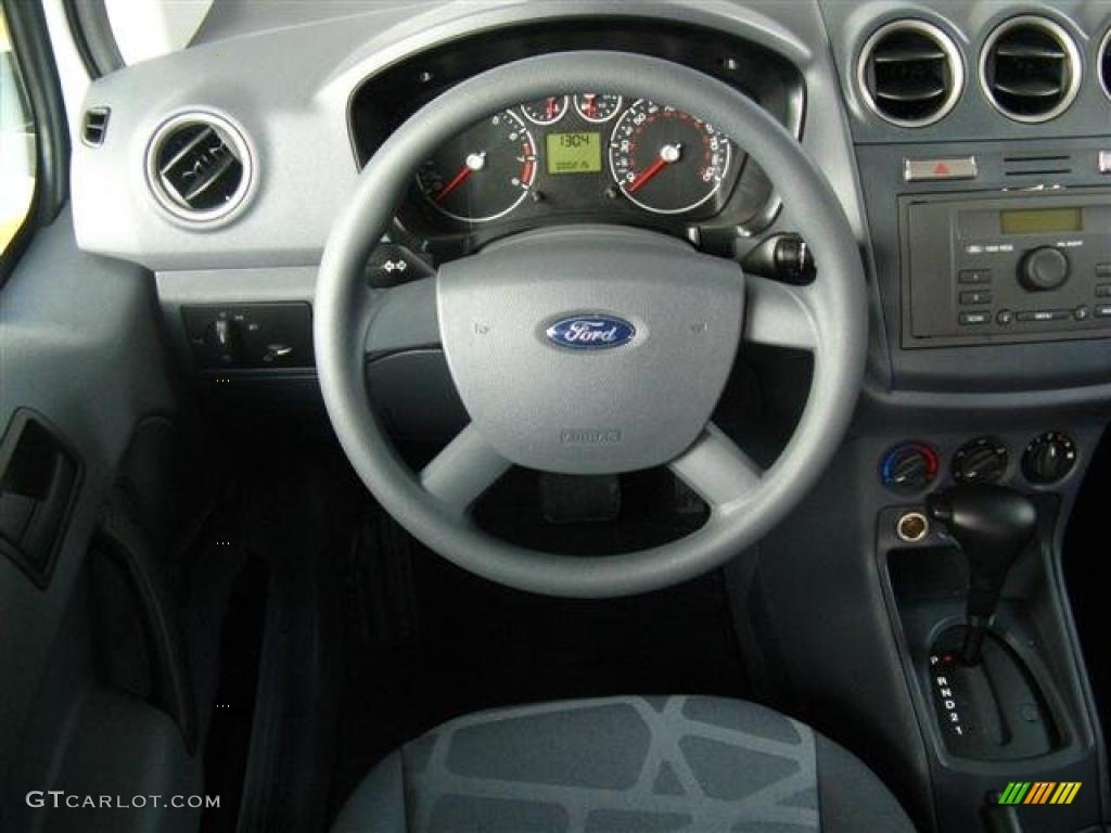 2010 Ford Transit Connect XL Cargo Van Dark Gray Dashboard Photo #38769178