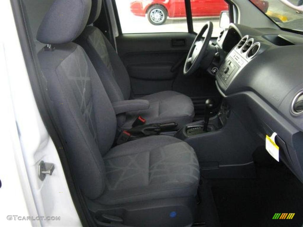 Dark Gray Interior 2010 Ford Transit Connect XL Cargo Van Photo #38769190