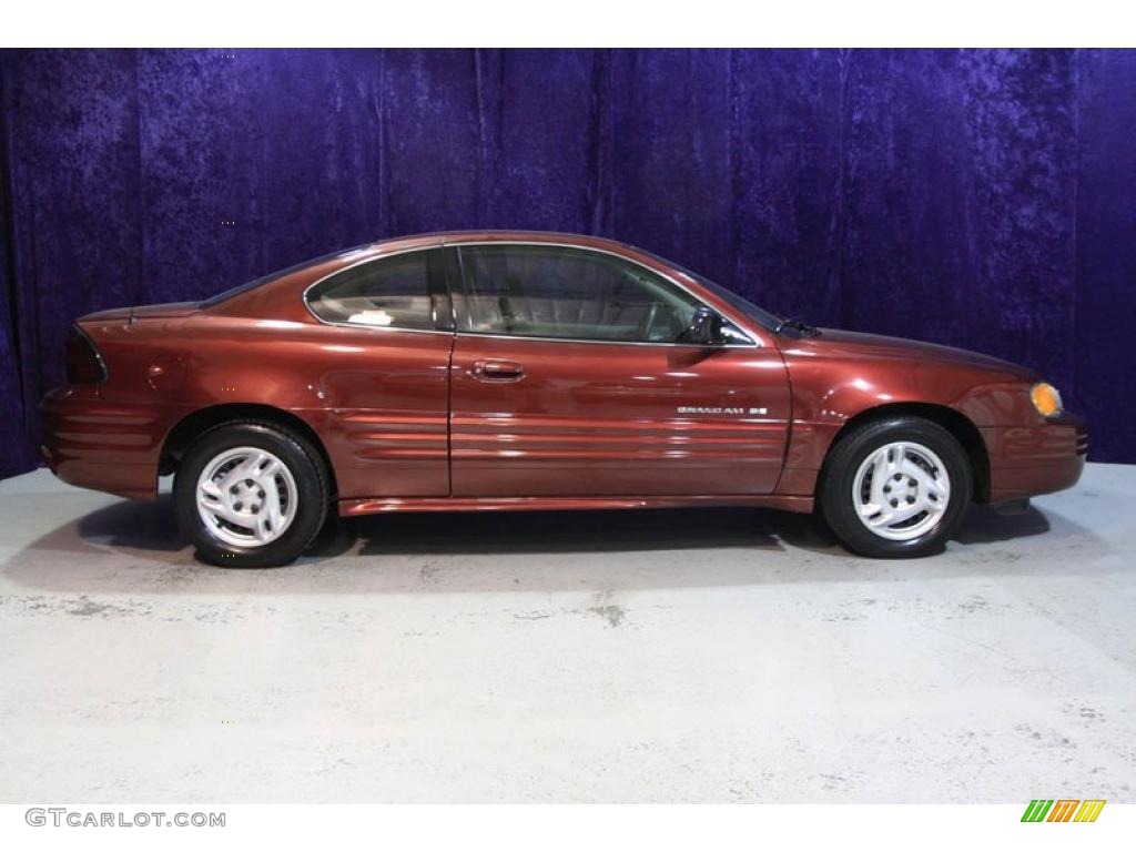 2000 Grand Am SE Coupe - Auburn Mist Metallic / Dark Taupe photo #2