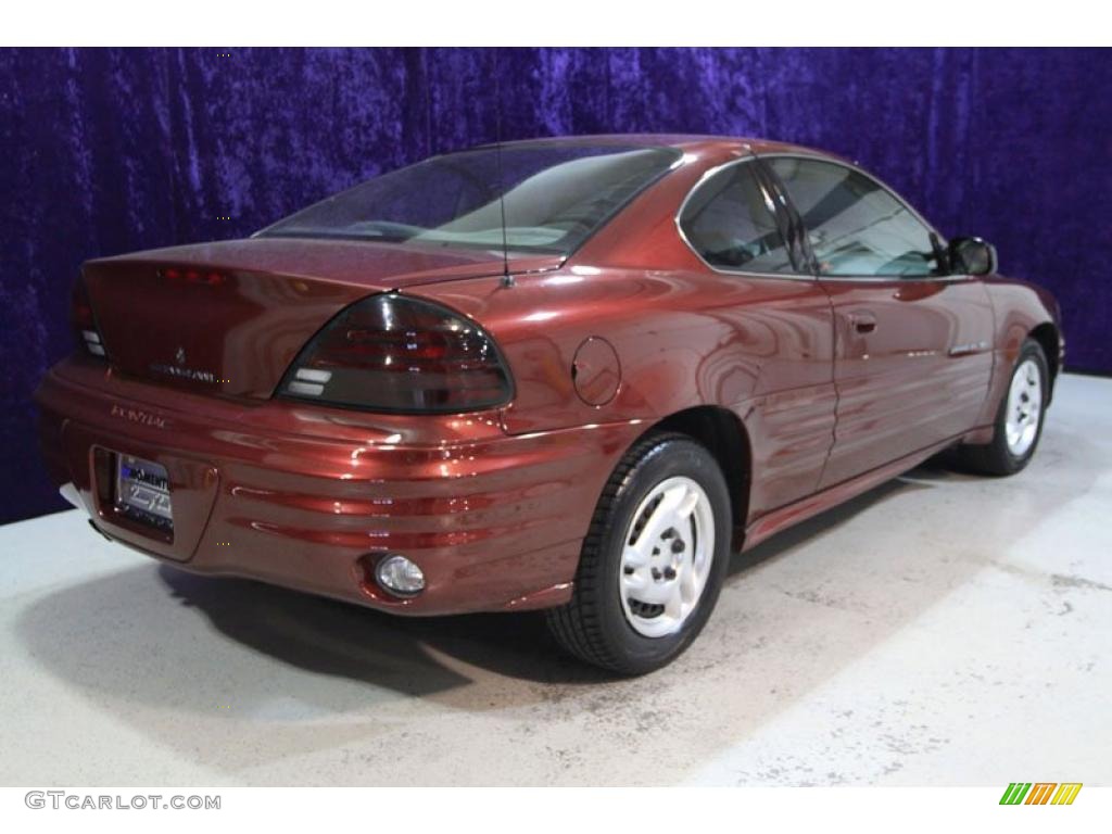 2000 Grand Am SE Coupe - Auburn Mist Metallic / Dark Taupe photo #8