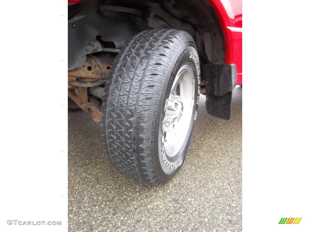 1998 Ranger XLT Extended Cab 4x4 - Bright Red / Medium Graphite photo #14